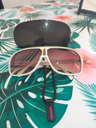 Gafas de sol Carrera Blancas y dorado