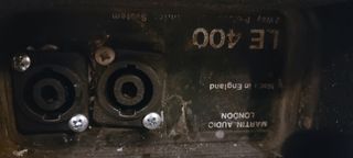 Monitores Martin y Turbosound