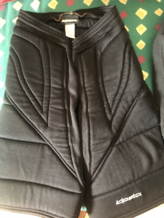 Pantalón portero fútbol sala acolchado