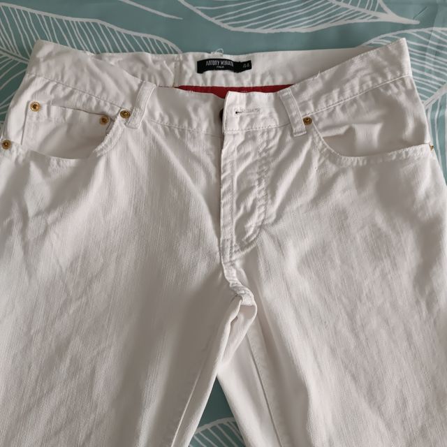 Vaqueros Antony Morato Blancos Talla 44