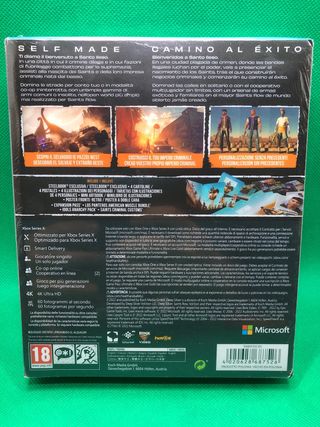 Saints Row Notorious Edition Xbox NUEVO