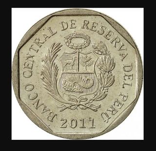 Perú 2011 Moneda 50 Céntimos Sol Peruano