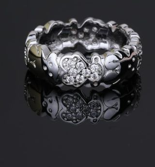 Anillo Tous Plata y Circonitas