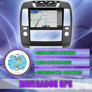 PANTALLA GPS NISSAN NAVARA D40 2006-2012 CARPLAY