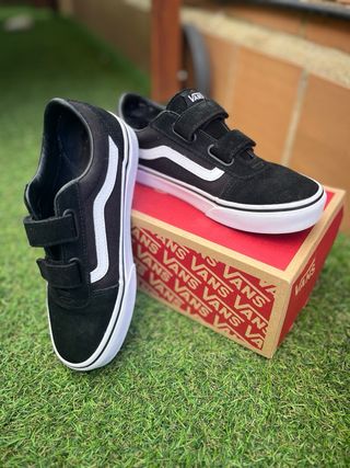 Vans Ward V Negro/Blanco Talla 35