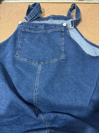 Peto Vaquero Falda Azul