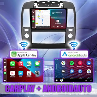 PANTALLA GPS NISSAN NAVARA D40 2006-2012 CARPLAY