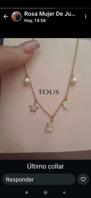 Gargantilla Tous Corazón, Oso, Estrella y Perlas