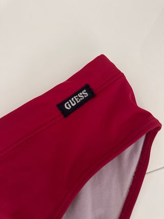 Costume da bagno uomo rosso Guess taglia 50 / L