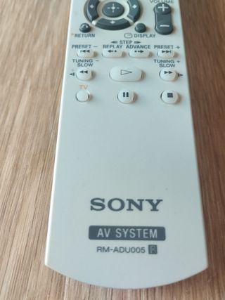 Mando a distancia Sony RM-ADU005