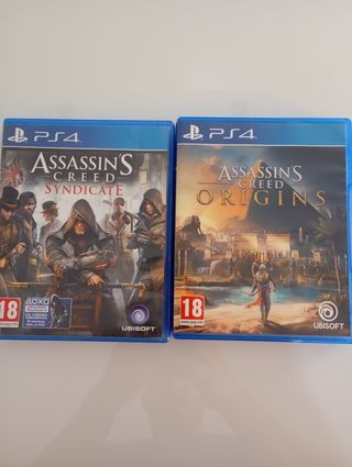 Juegos PS4: Assassin's Creed Syndicate y Origins