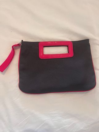 Bolso Puma Negro y Rosa Retro