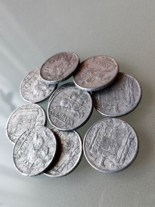 Lote 10 Monedas 10 Céntimos España