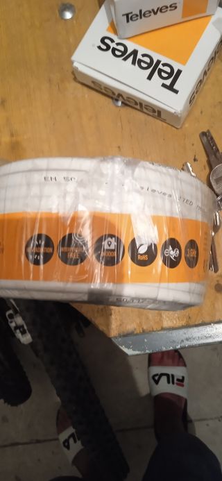 Cable Radio-TV Televes Blanco