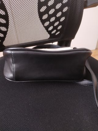 Bolso Piel Blanco y Negro
