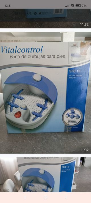 Masajeador de pies Vitalcontrol