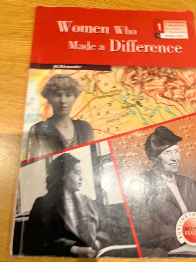 WOMEN WHO MADE A DIFFERENCE 1ºNB