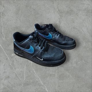 Nike Air Force 1 '07 Nero/Blu Taglia 42
