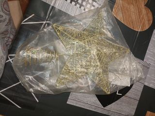 Estrella Dorada para Árbol de Navidad