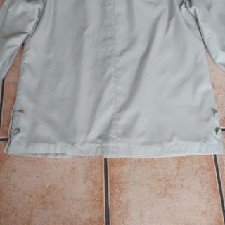 Gabardina tipo parka forrada de mujer
