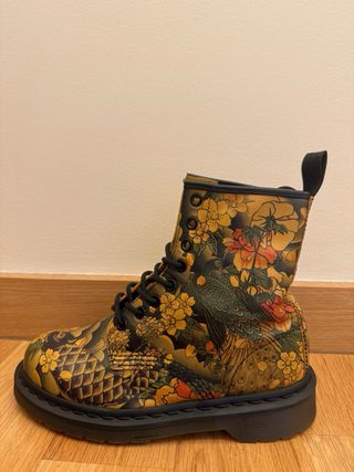 Dr Martens 1460 x Evisu Koi Fish Tattoo Boots