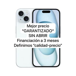 iPhone 15 Plus 128GB Azul PRECINTADO