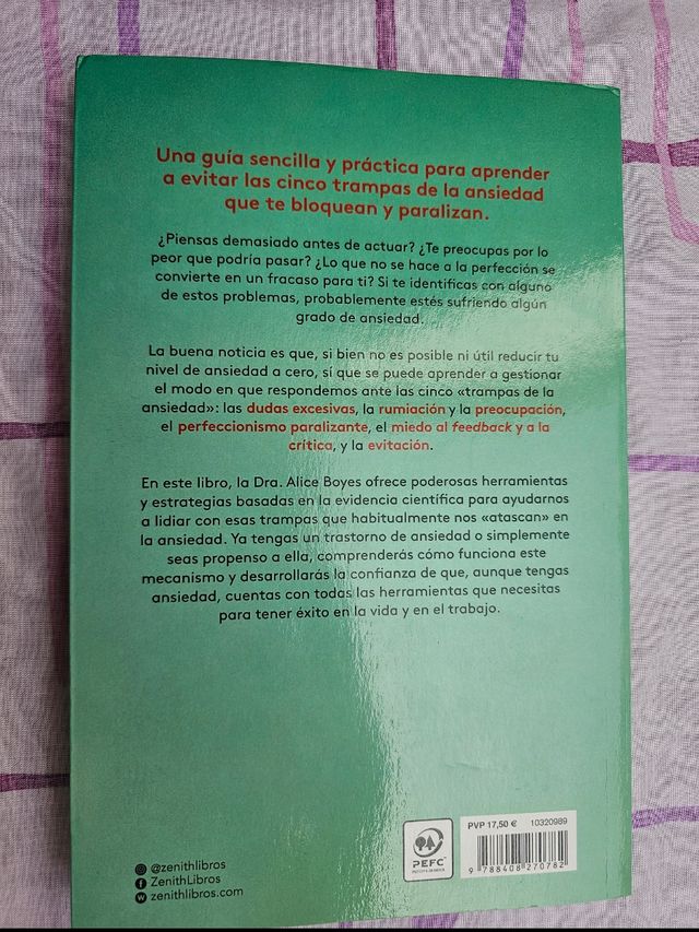 Las cinco trampas de la ansiedad: Cómo evitar q...