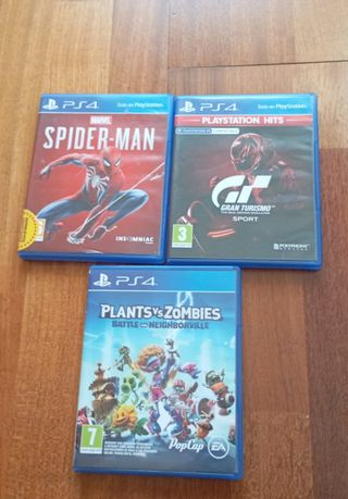 Mando y 3 juegos ps4