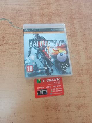 JUEGO PS3 BATTLEFIELD 4