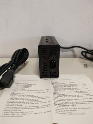 Cargador Batería Moto Eléctrica 84V 3A