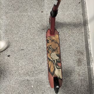Patinete de Skate con Diseño de León