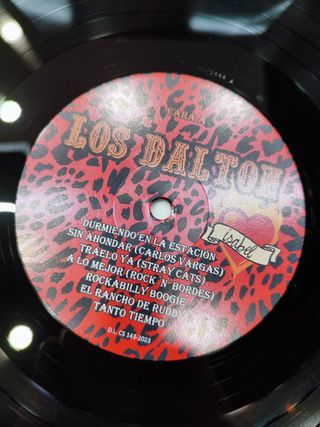 Vinilo Los Dalton (Firmado)