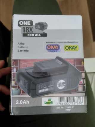 Batería Okay 18V 2.0Ah Lithium-Ion