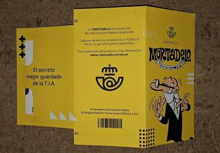 ESPAÑA.AÑO 2024. CRIPTOSELLO MORTADELO Barcelona92