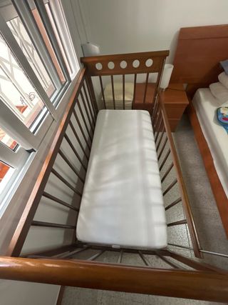 Cuna de madera 120cm