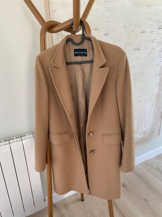 Abrigo Vintage Nina Ricci Camel Talla S