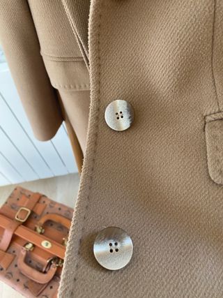 Abrigo Vintage Nina Ricci Camel Talla S