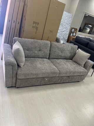 Sofá Cama Gris 3 Plazas