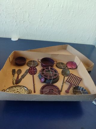 Hornillo de hojalata para jugar