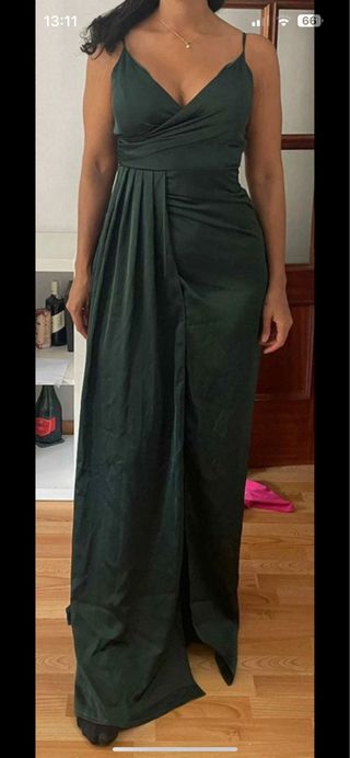 Vestido largo fiesta verde Jekyll n’ Hyde