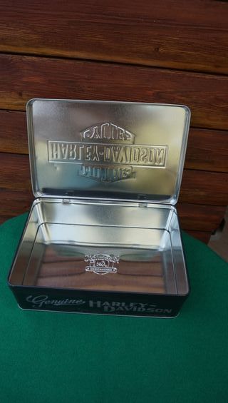 Lata Harley-Davidson Vintage y estuche