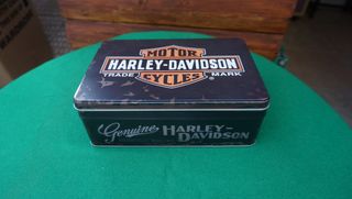 Lata Harley-Davidson Vintage y estuche
