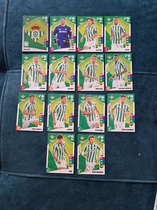 Lote 14 cromos Adrenalyn 2024-25 Betis 73-90