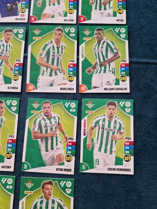 Lote 14 cromos Adrenalyn 2024-25 Betis 73-90