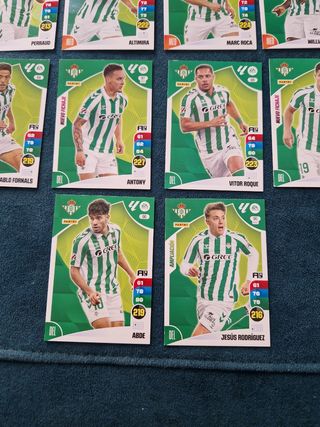 Lote 14 cromos Adrenalyn 2024-25 Betis 73-90