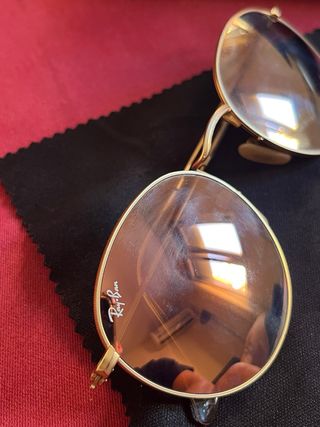 Ray-Ban 3809 Oro Arista Marrón Claro 