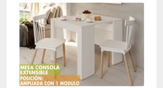 Nuovo tavolo allungabile bianco