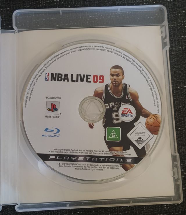 NBA Live 09 PS3