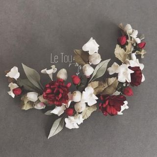Tocado Novia Artesanal Le Touquet