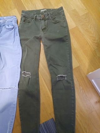 2 Pantalones Talla 34 + Cazadora Talla S